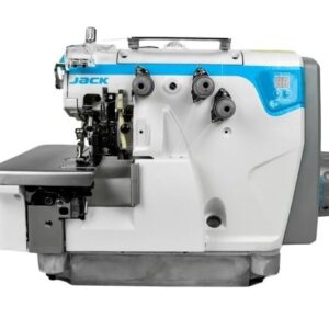 Máquina de Costura Overloque Jack JK-E4S-3-02/233 – 1 Agulha, 3 Fios, com Diferencial de Transporte e Ajuste de Altura dos Dentes, 220V
