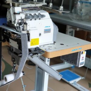 Máquina de Costura Overloque 2 Agulhas 4 Fios Base Cilíndrica Direct Drive Jack JK-797DI-4-514-M03/333